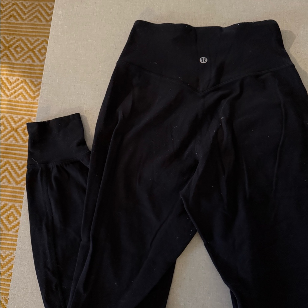 lululemon black jogger leggings